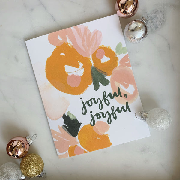 Joyful, Joyful Card