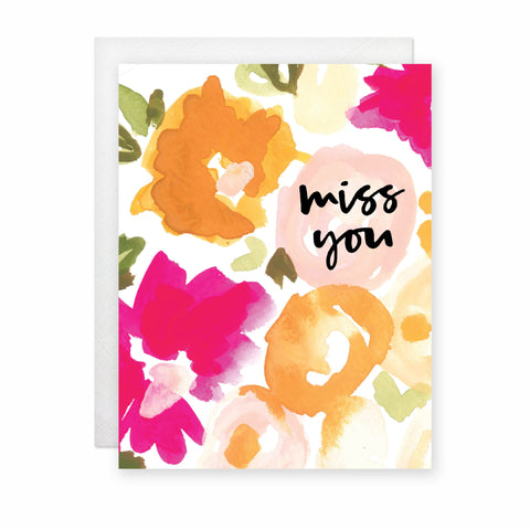 Miss You Card