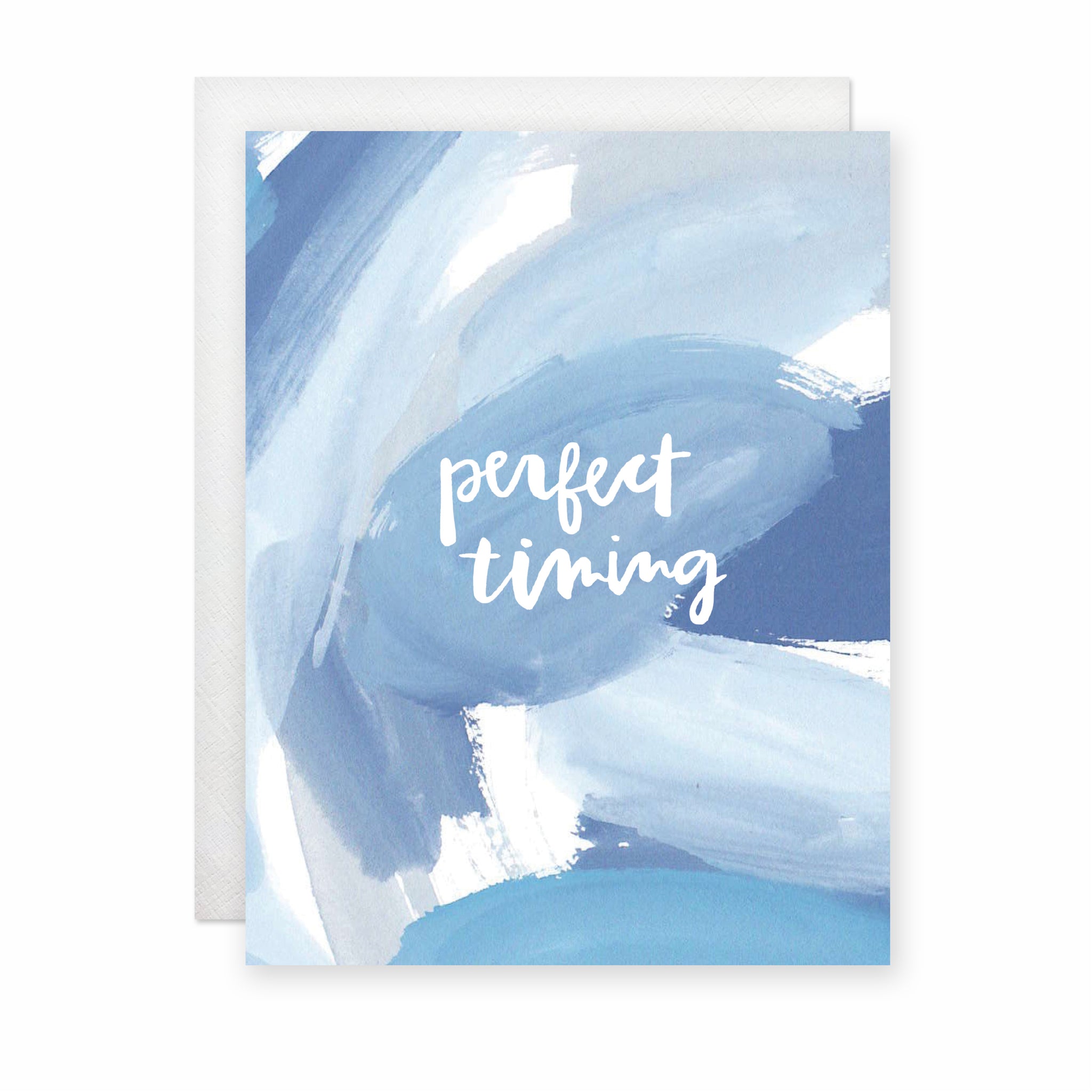 Perfect Timing (Blue) Card
